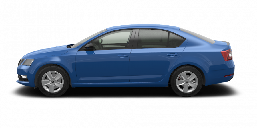 Škoda Octavia, 1,5 TSI 110 kW 6-stup. mech., barva modrá