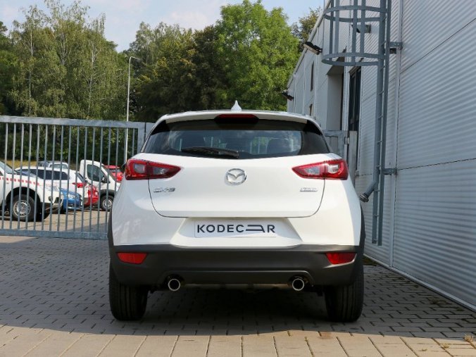 Mazda CX-3, 2,0 Skyactiv-G 120k/88kW, barva bílá