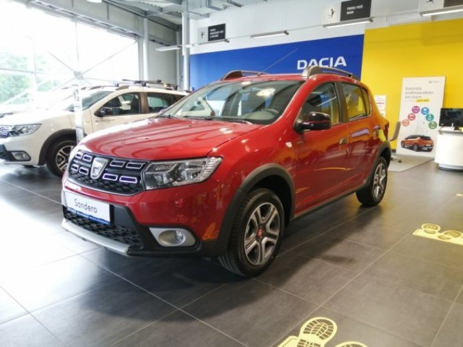 Dacia Sandero, Tce 66 kW/90 k Samp;S Techroad, barva červená