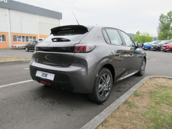 Peugeot 208, ACTIVE PACK 1.2 PureTech 75k, barva šedá