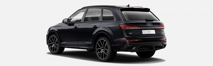 Audi Q7, Q7 S line 50 TDI quattro, barva černá