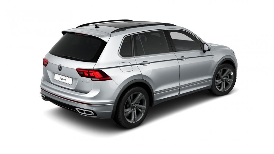 Volkswagen Tiguan, Tiguan R-Line 1,4 TSI eHybrid 180 kW, barva stříbrná