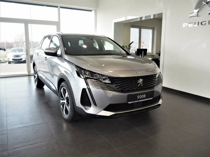 Peugeot 5008, ALLURE PACK 2.0 180k EAT8, barva šedá