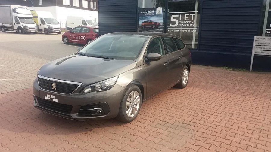 Peugeot 308, SW ACTIVE 1.2 PureTech 110k, barva šedá