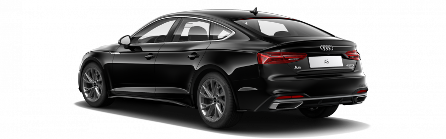 Audi A5, A5 Sportback Adv. 40 TDI 150 kW q, barva černá