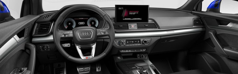 Audi Q5, Q5 S line 40 TDI 150kW quattro, barva modrá