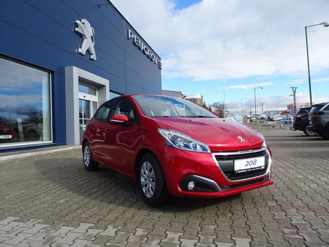 Peugeot 208, ACTIVE 1.2 PurTech 82 S&S MAN5, barva červená