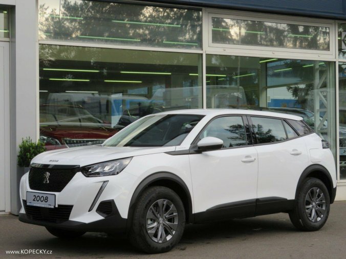 Peugeot 2008, ACTIVE PACK 1.2 PT 100k MAN6, barva bílá