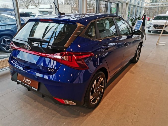 Hyundai i20, hatchback, Nová Comfort 1,2i 62 kW, barva modrá