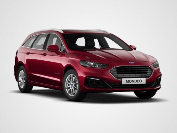 Ford Mondeo, 2.0 Hybrid, barva červená