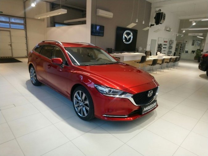 Mazda 6, 2,5i 194k A/T, barva červená