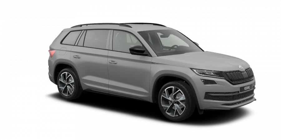 Škoda Kodiaq, 2,0 TDI 110 kW 7-stup. automat. 4x4, barva šedá