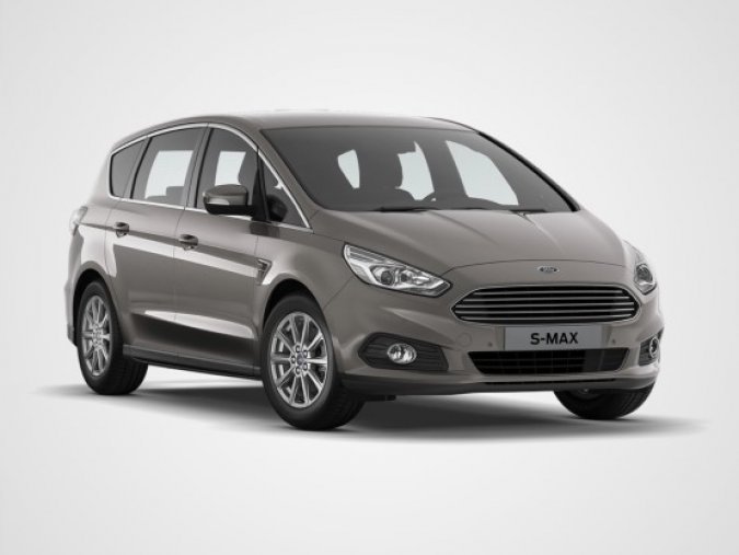 Ford S-MAX, 2.0 EcoBlue, barva stříbrná