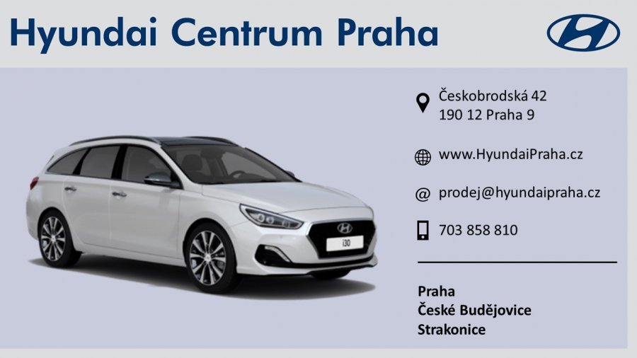 Hyundai i30, 1,0 T-GDI 88 kW (95 NAT) 6 st. man, barva bílá