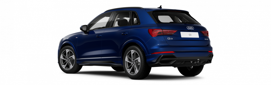 Audi Q3, Q3 S line 35 TDI 110 kW, barva modrá