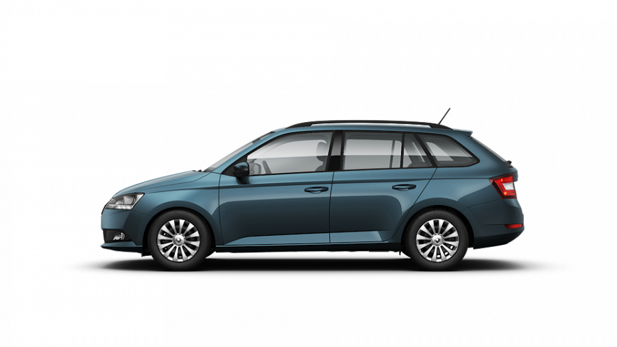 Škoda Fabia, 1,0 TSI 70 kW 5-stup. mech., barva modrá