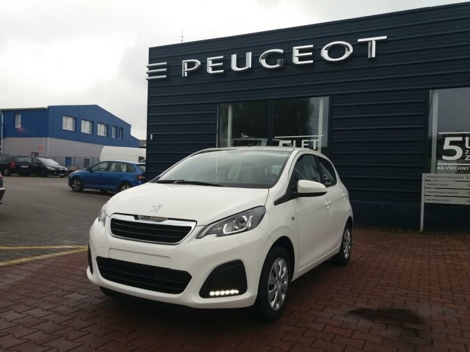 Peugeot 108, 5dv. ALLURE 1.0 VTi 72k MAN5, barva bílá