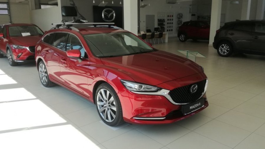 Mazda 6, 2,5i 194k A/T, barva červená