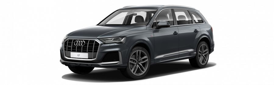 Audi Q7, Q7 S line 50 TDI quattro, barva šedá