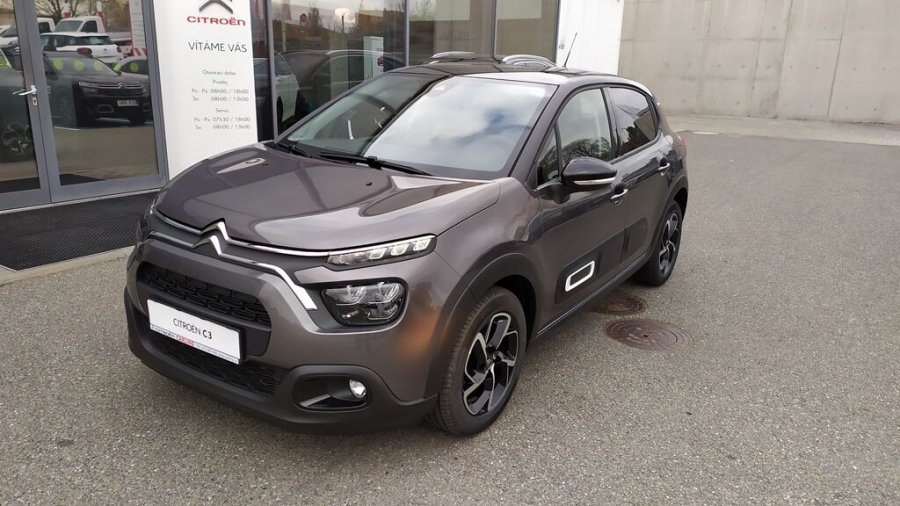 Citroën C3, Citroën C3 Nový C3 1.2 PureTech 83 S&S MAN SHINE, barva šedá