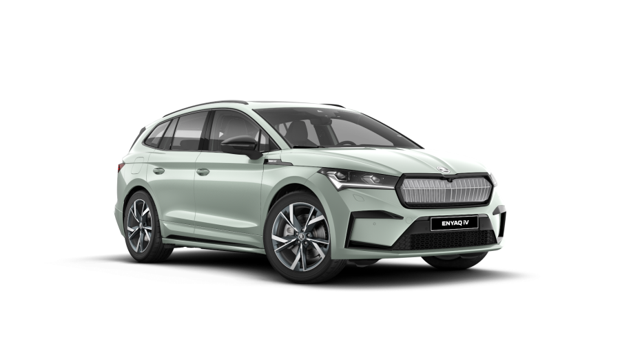 Škoda Enyaq iV, 82 kWh 150 kW 1° převodovka, barva stříbrná