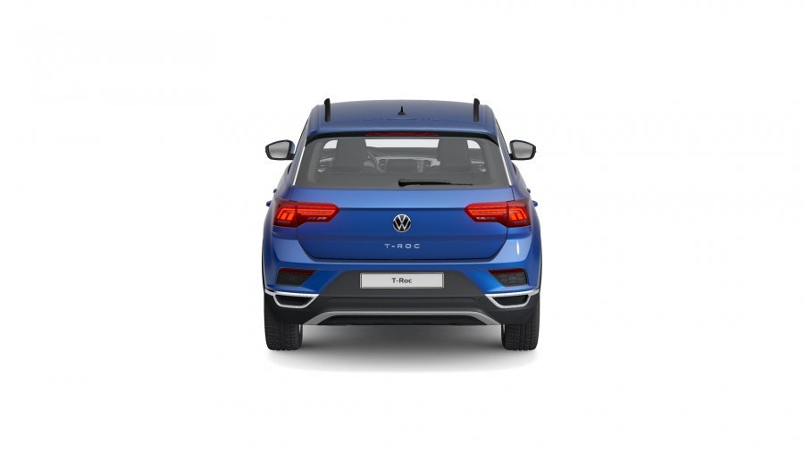 Volkswagen T-Roc, T-Roc Design 1,5 TSI ACT 6G, barva modrá