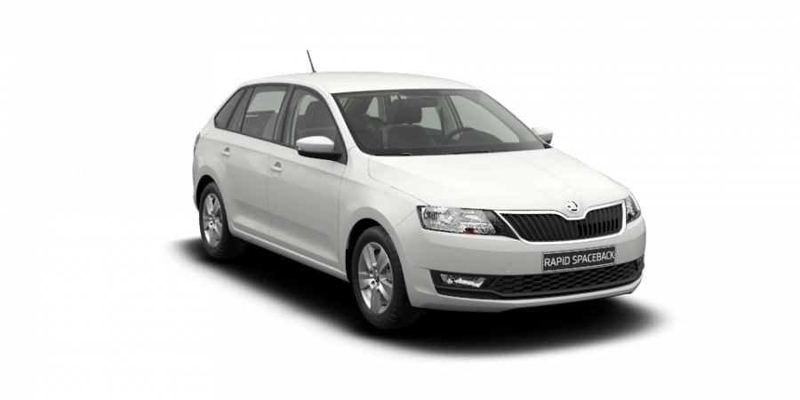 Škoda Rapid, 1,0 TSI 81 kW 6-stup. mech., barva bílá