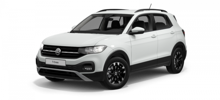 Volkswagen T-Cross, Life 1.0 TSI 70 kW 5G, barva bílá