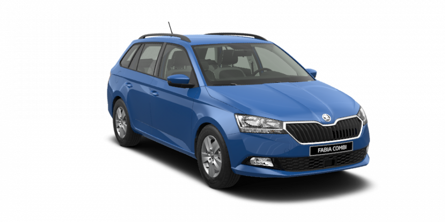 Škoda Fabia, 1,0 TSI 81 kW 6-stup. mech., barva modrá