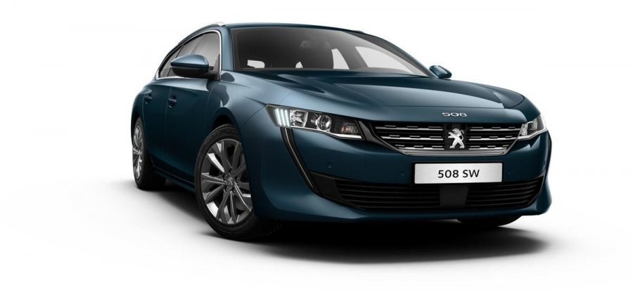 Peugeot 508, SW ALLURE 2.0 120kW, barva modrá