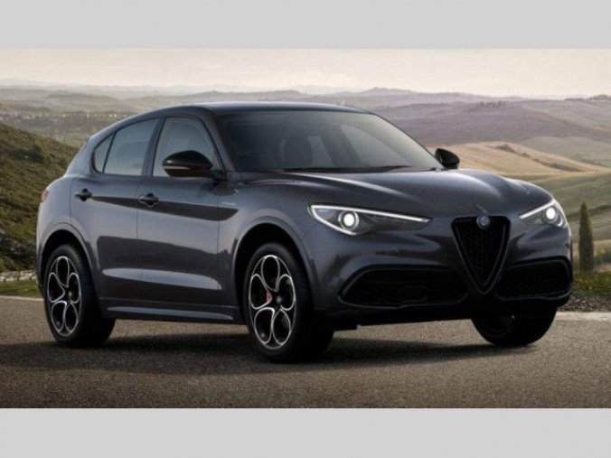 Alfa Romeo Stelvio, 2.0 Turbo 280k Q4 VELOCE, barva šedá