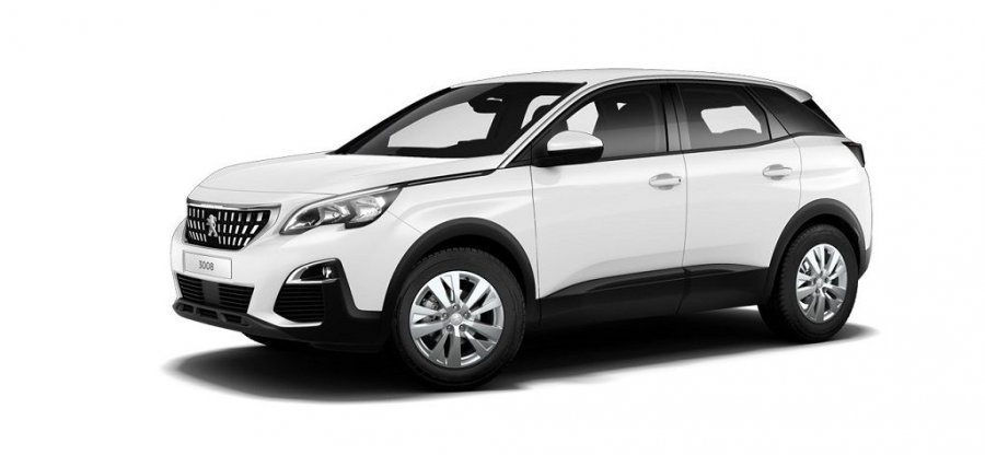 Peugeot 3008, ACTIVE S&S MAN6 1,2 PureTech, barva bílá