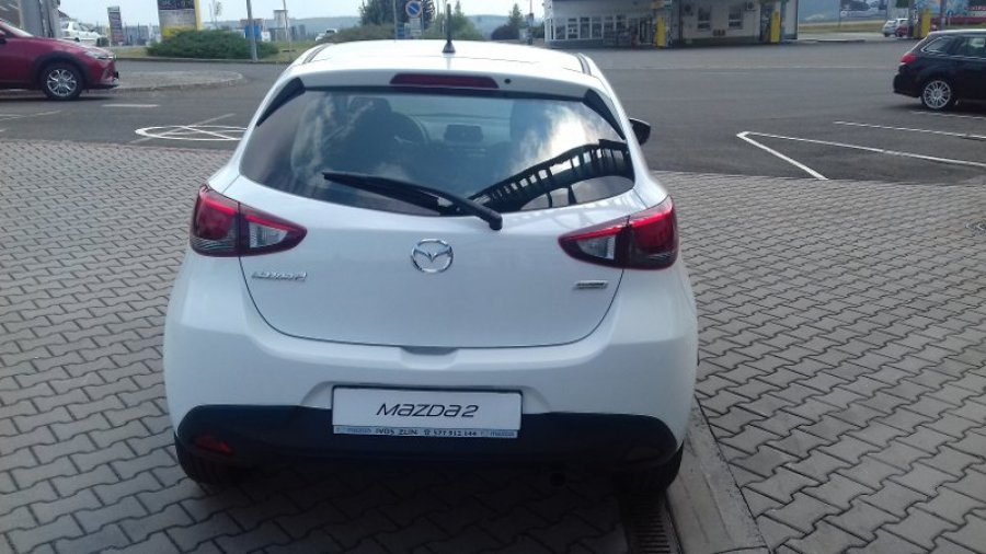 Mazda 2, 1,5 75k, barva bílá