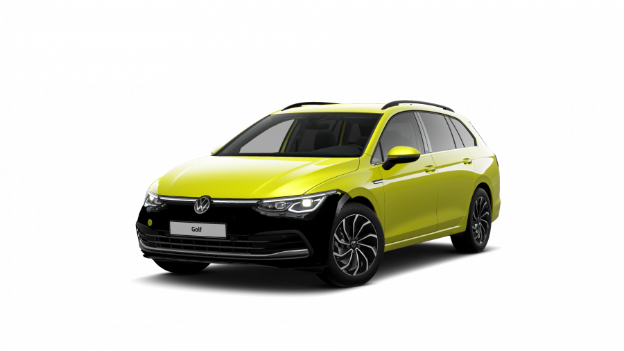 Volkswagen Golf Variant, Golf Variant Style 1,5 TSI 6G, barva žlutá