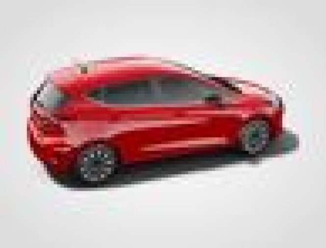 Ford Fiesta, 1.0 EcoBoost, barva červená