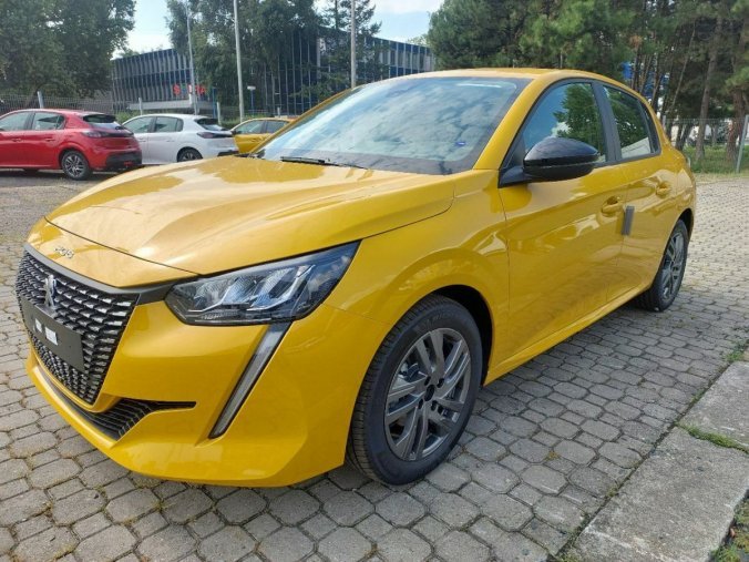 Peugeot 208, Active Pack 1.2 PureTech 75 S&, barva žlutá