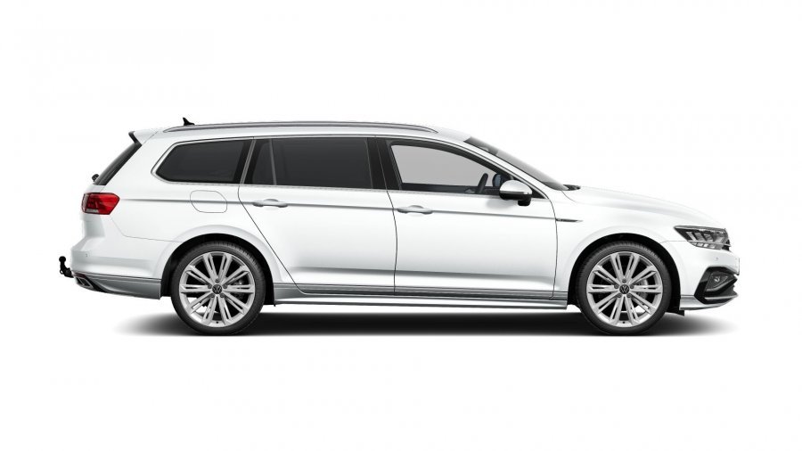 Volkswagen Passat Variant, Passat Variant R-Line 2,0 TDI 4MOT DSG, barva bílá