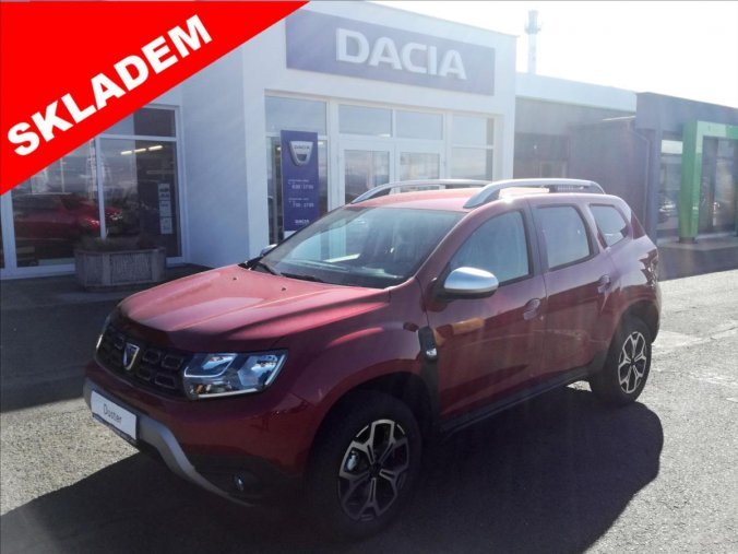 Dacia Duster, Prestige Blue dCi  115 4X2, barva bílá