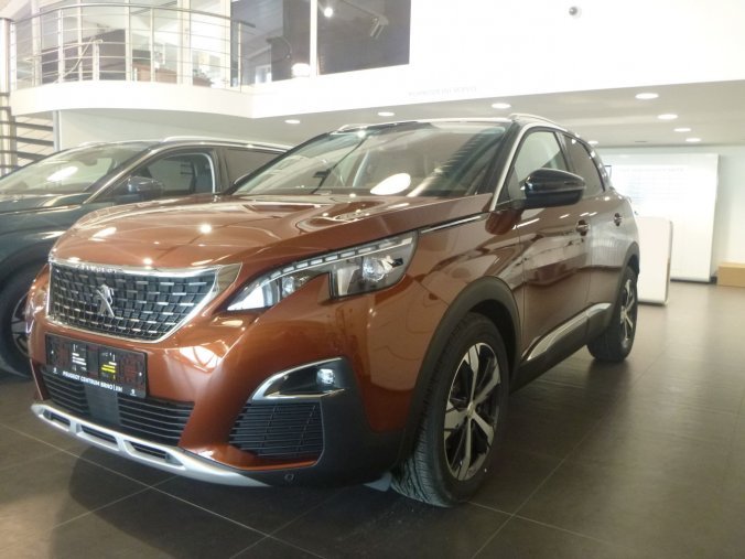 Peugeot 3008, ALLURE 1.2 PureTech 130 S&S MAN6 - 5973, barva oranžová