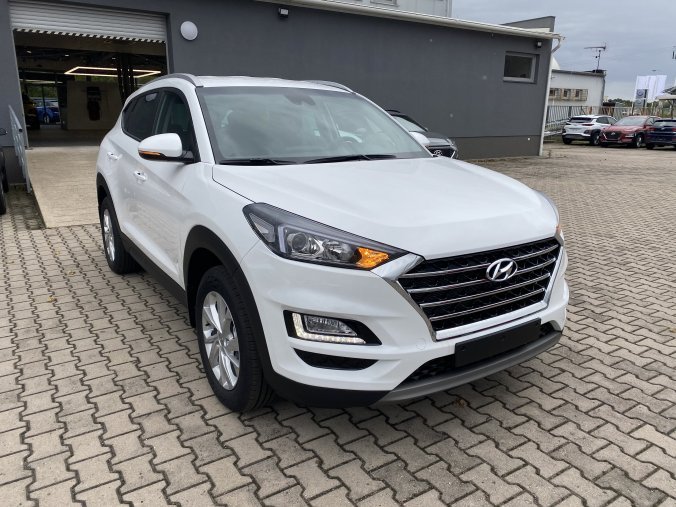 Hyundai Tucson, 1,6 T-GDi 130 kW (95 NAT) 6 st. man, barva bílá