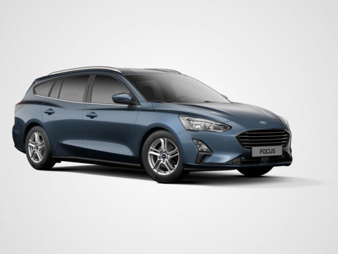 Ford Focus, 1.0 EcoBoost, barva modrá