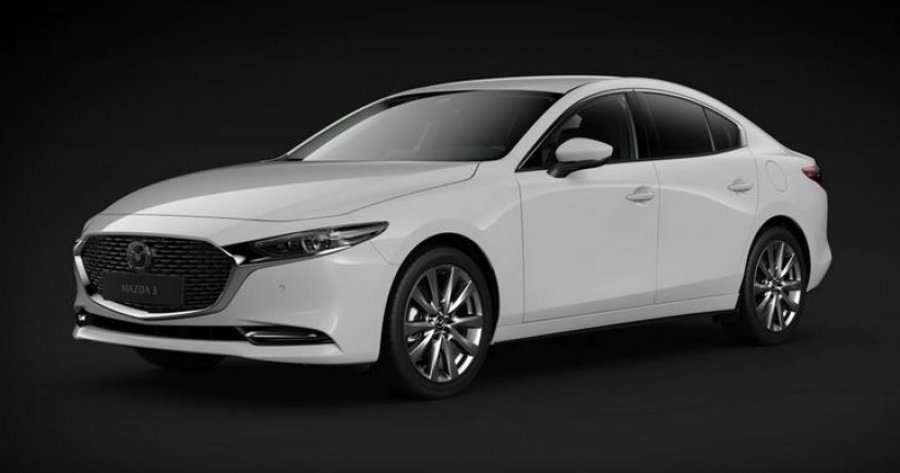 Mazda 3, 2.0 Skyactiv X180, barva bílá