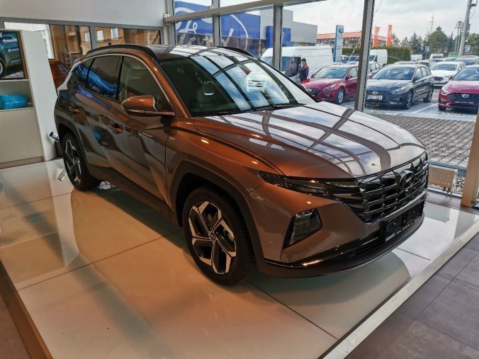 Hyundai Tucson, SUV, Nový Style 1,6 T-GDI MHEV 132 kW DCT, barva stříbrná