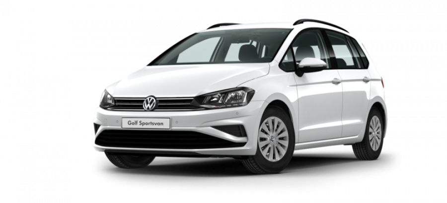 Volkswagen Golf Sportsvan, TL 1,0 TSI BMT OPF 6G, barva bílá