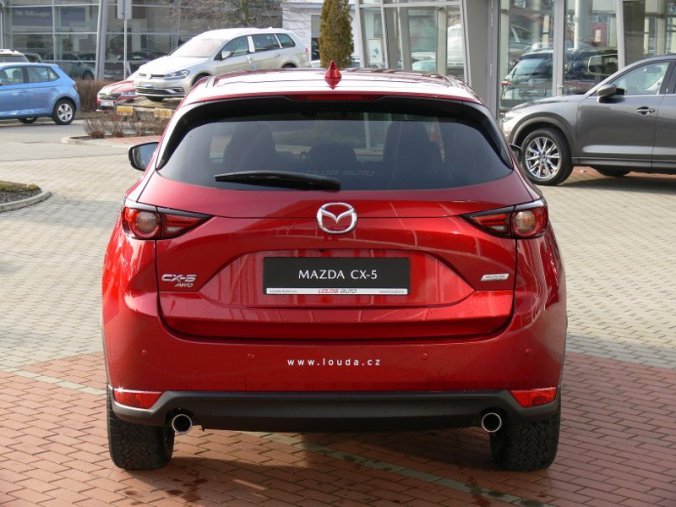 Mazda CX-5, 2.5 Skyactiv G194 AWD AT + NAVI, barva červená