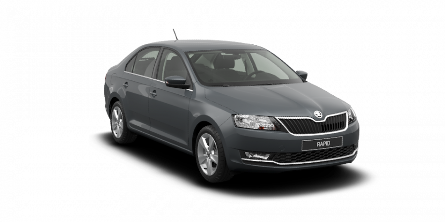 Škoda Rapid, 1,0 TSI 81 kW 6-stup. mech., barva šedá