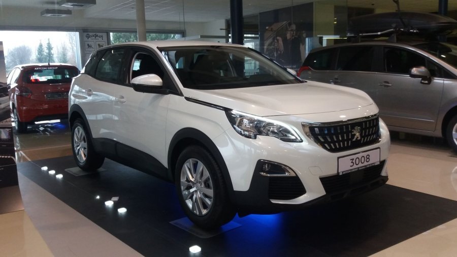 Peugeot 3008, ACTIVE 1.5 BlueHDi 130 S&S MAN6, barva bílá