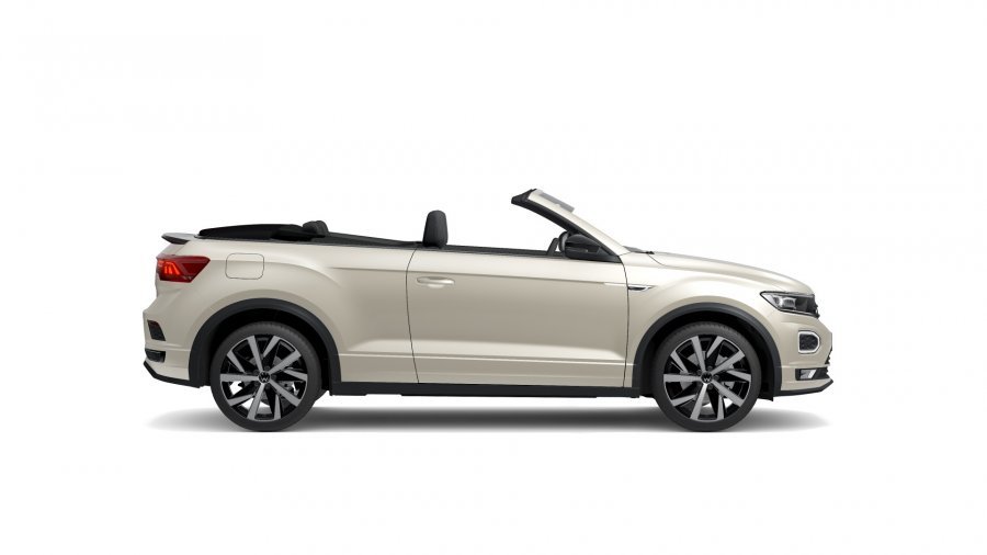 Volkswagen T-Roc, T-Roc Cabriolet R-Line 1,5 TSI ACT 7DSG, barva stříbrná