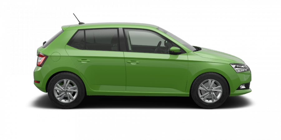 Škoda Fabia, 1,0 TSI 81 kW 6-stup. mech., barva zelená