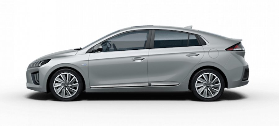 Hyundai Ioniq, IONIQ EV 100 kW (elektřina) Stálý redukční převod, barva stříbrná